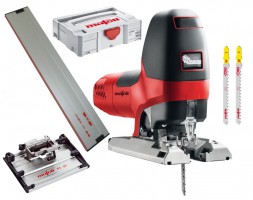 Mafell P1CC 240V 900W Jigsaw In T-LOC Case + Tilting Base & 800mm Guide Rail + Pack CUnex W1 Jigsaw Blades £549.95